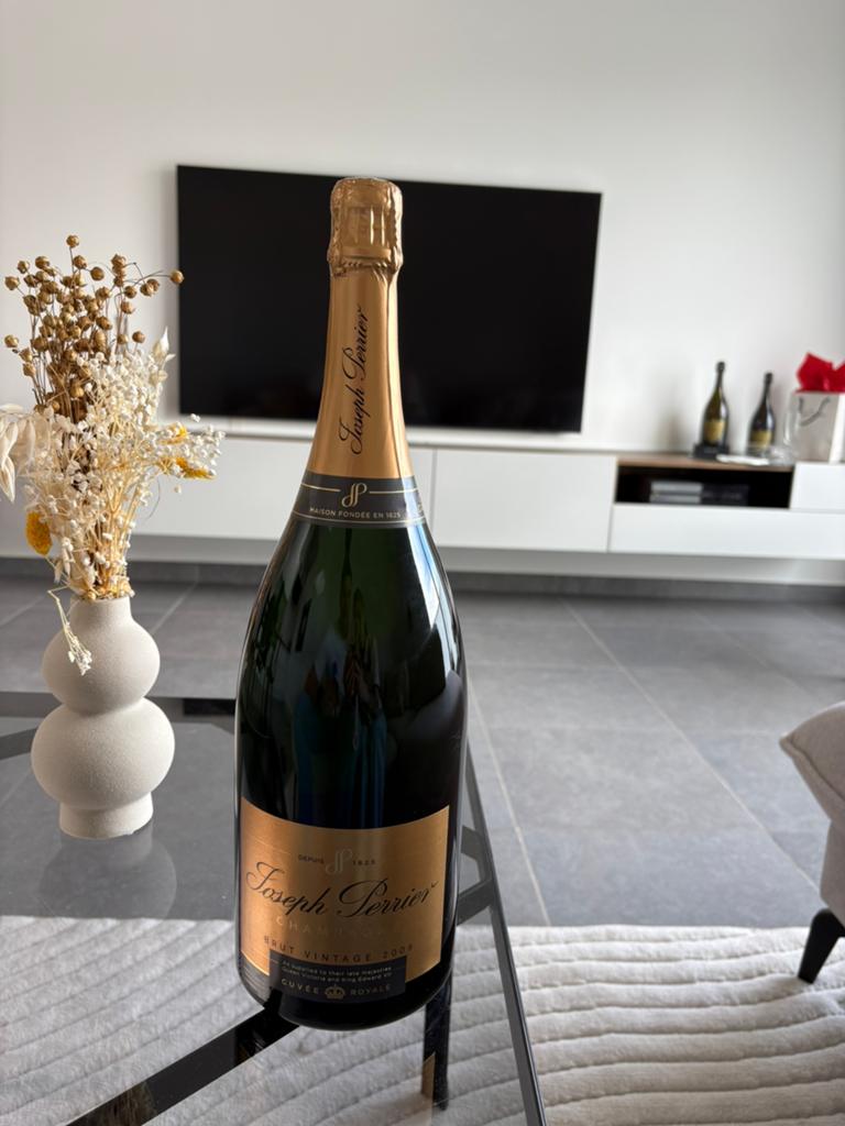 Joseph Perrier Cuvée Royale Brut Vintage 2008, Collections, Vins, Comme neuf, Champagne, Enlèvement
