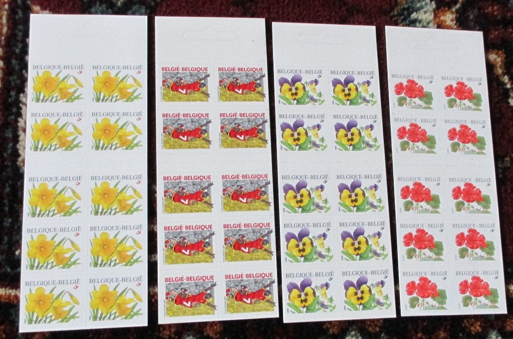 4 postfrisse postzegel boekjes met blijvende geldigheid, Postzegels en Munten, Frankeerzegel, Ophalen of Verzenden, Zonder stempel