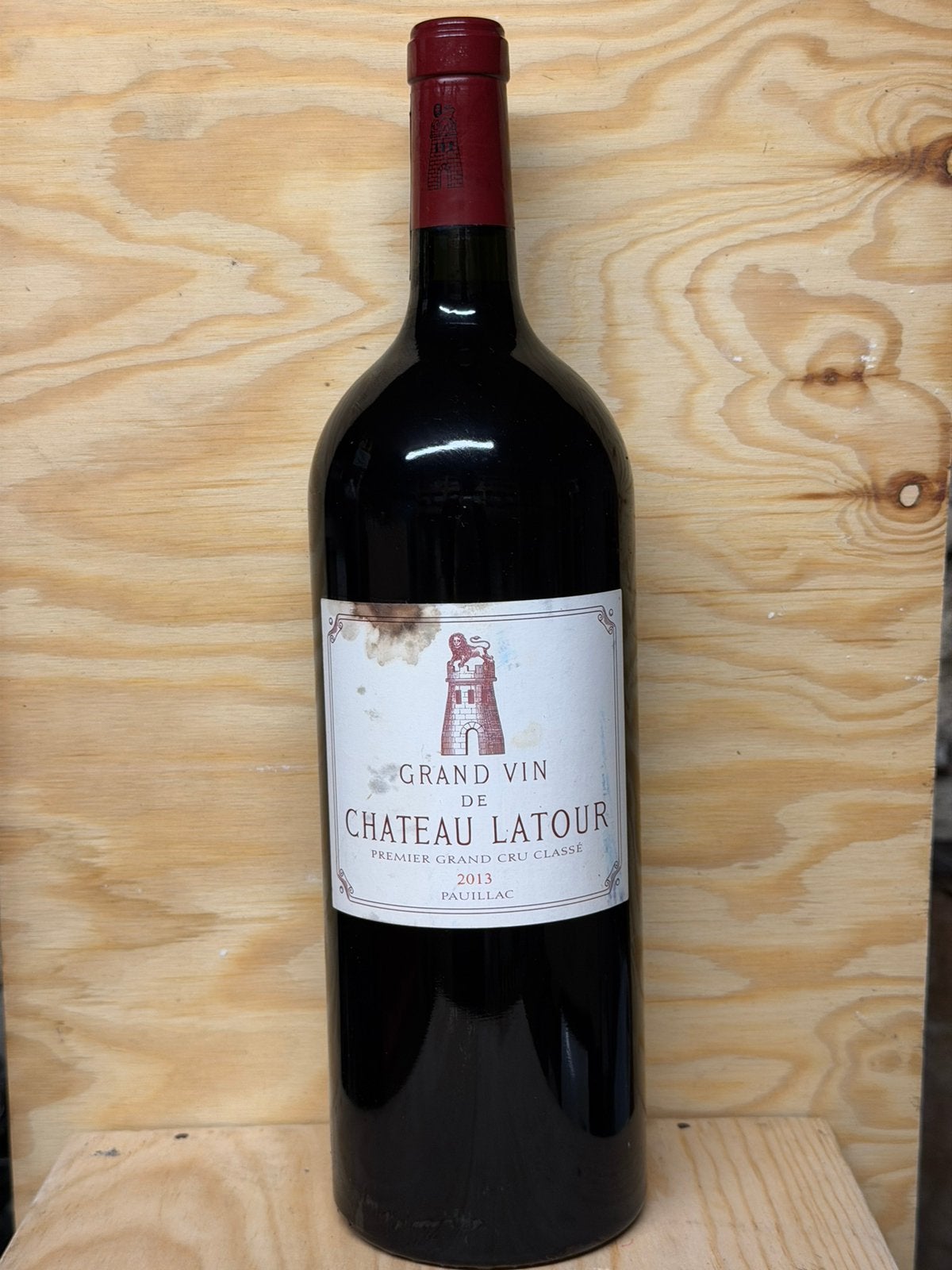 Ch. Latour 2013 1.5L (MAGNUM), Enlèvement ou Envoi, Comme neuf