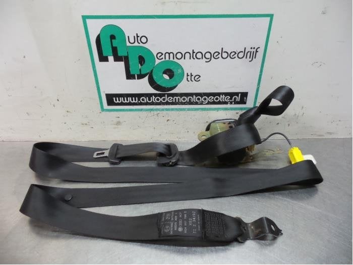 Ceinture de sécurité avant droite d'un Volkswagen Polo (Po, Volkswagen, -, 3 mois de garantie, Utilisé