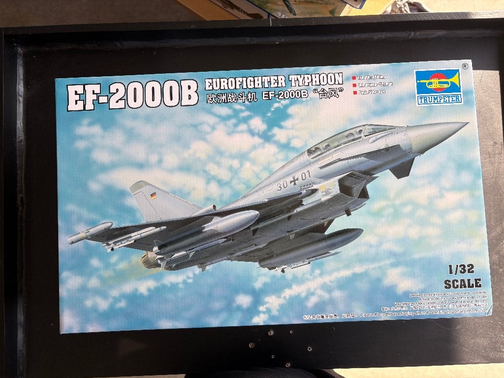 EF-2000B Eurofighter Typhoon Trumpeter 02279 1/32 NIEUW, Overige merken, Nieuw, Ophalen of Verzenden, Groter dan 1:72