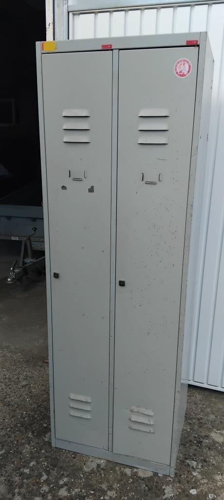 metalen lockerkast, Ophalen, Gebruikt, Vintage