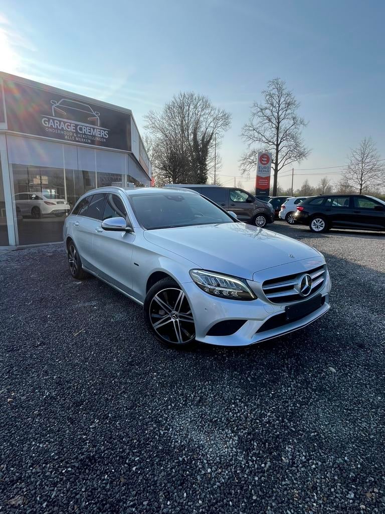 1 JAAR GARANTIE Mercedes C300de  PHEV 143kw T-9 Tronic Braek, Automaat, Achterwielaandrijving, 4 cilinders, Leder en Stof