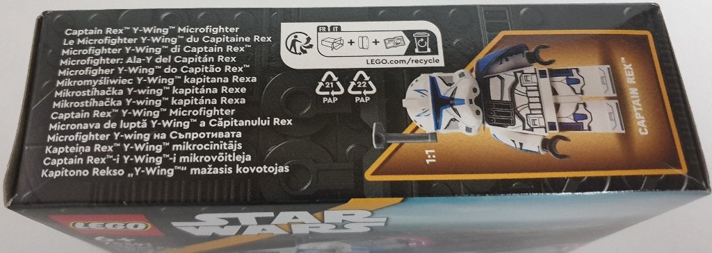 LEGO 75391 Captain Rex Y-wing microfighter - NIEUW, Inclusief accessoires, Star Wars, Lego, Nieuw