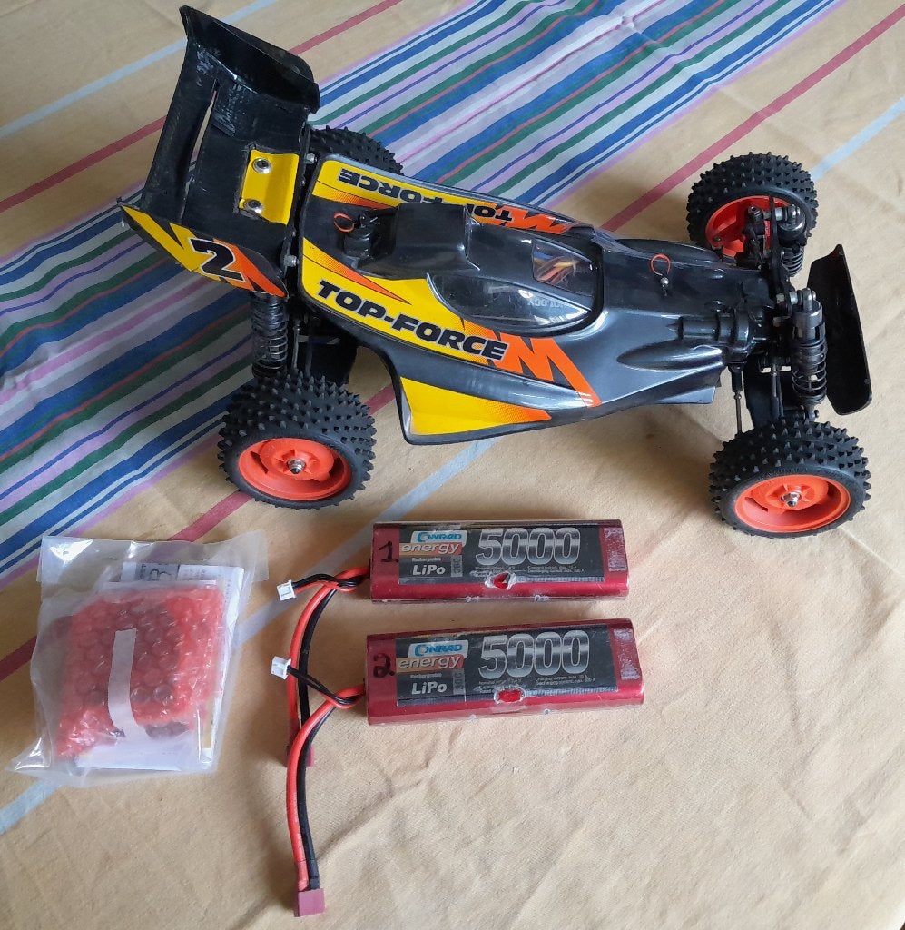 Tamiya Top Force Evo, Gebruikt, Auto offroad, Schaal 1:10, Ophalen