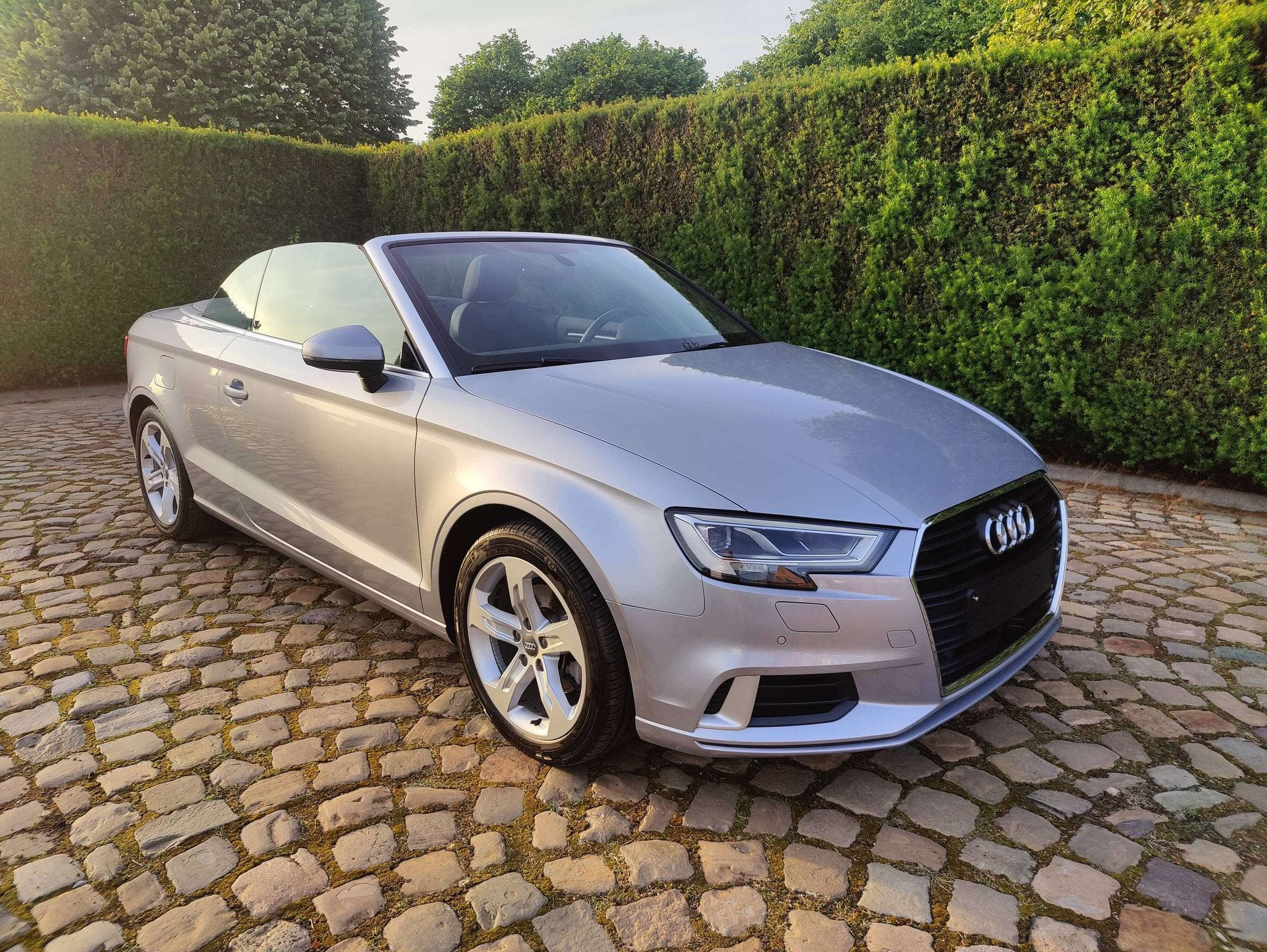 Audi A3 A3 Cabriolet 1.5 TFSI ACT Sport S tronic Alacantara, Argent ou Gris, Achat, Entreprise, Cabriolet