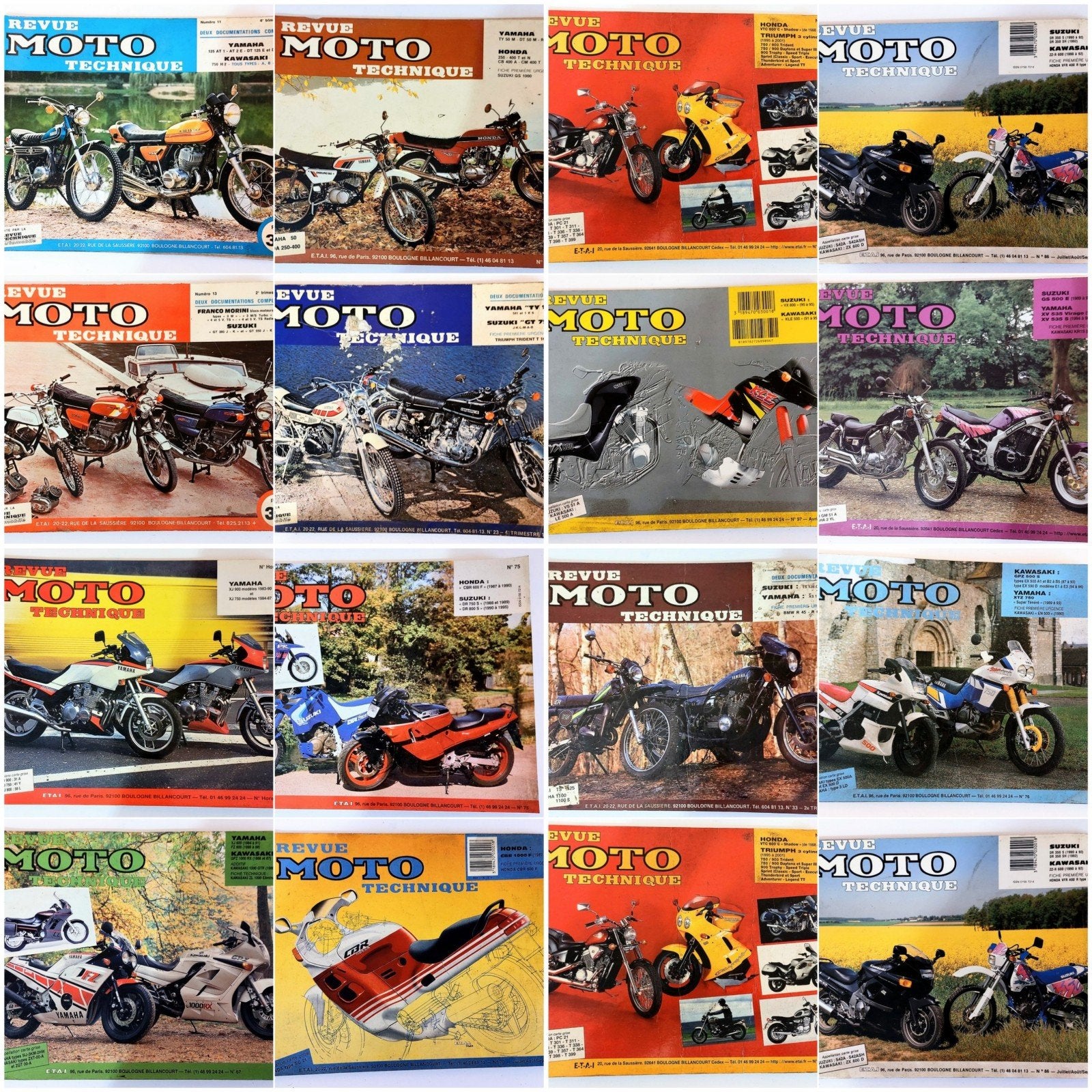 revues techniques motos voir l'annonce pour disponibilité, Motoren, Ophalen, BMW