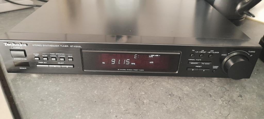 Technics tuner, Enlèvement
