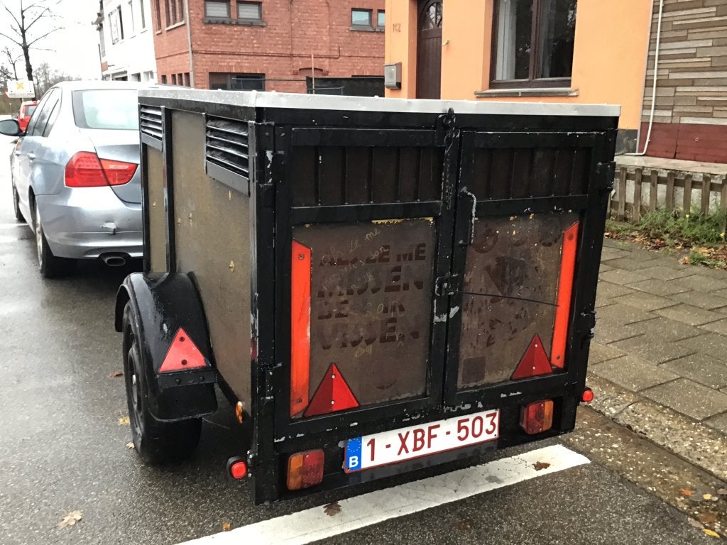 Aanhangwagen, Autos : Divers, Remorques, Enlèvement