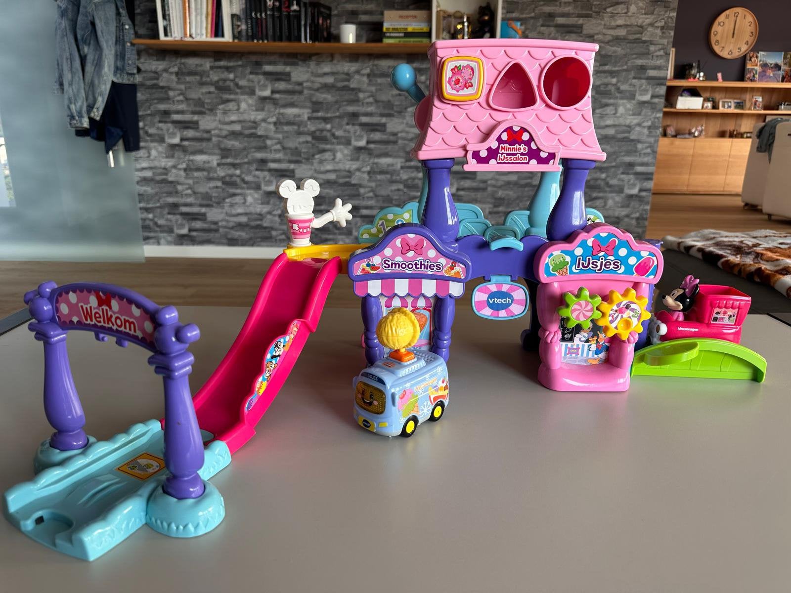 V-tech toet toet mini’s ijssalon, Kinderen en Baby's, Ophalen of Verzenden, Zo goed als nieuw