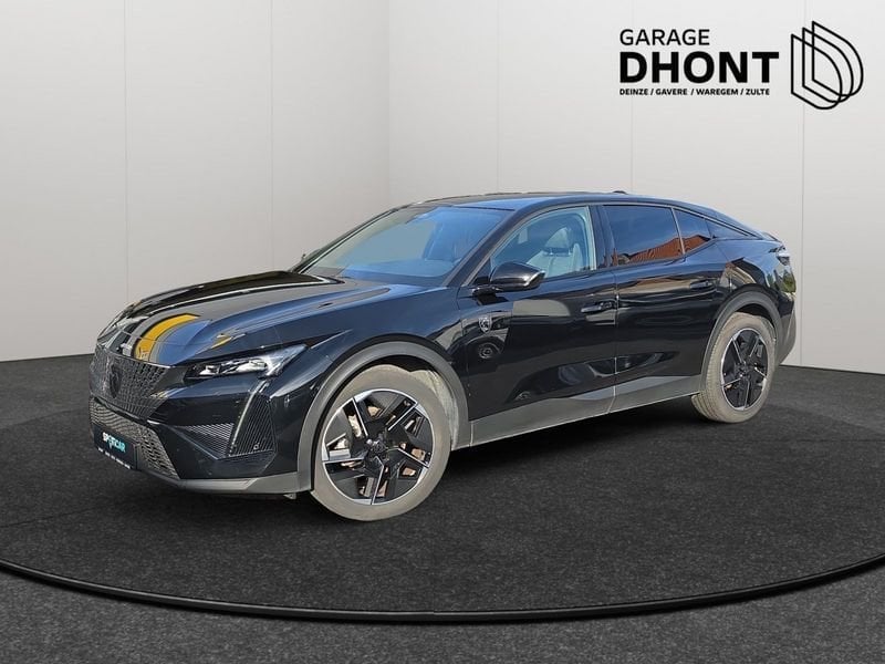 Peugeot 408 GT - 1.2 MHEV - Automaat - 145PK, Auto's, Gebruikt, 1199 cc, Leder en Stof, Zwart
