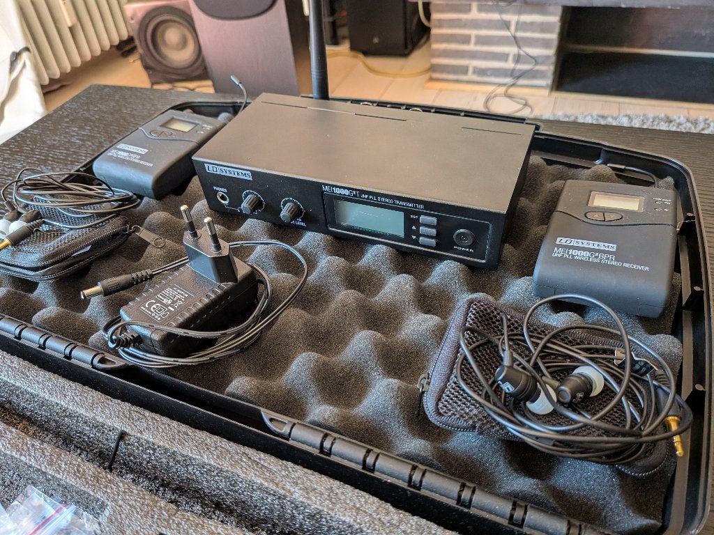 LD Systems MEI 1000 G2 (Bundle) — In-ear monitoring, Audio, Tv en Foto, Professionele apparaten, Ophalen, Gebruikt, Audio