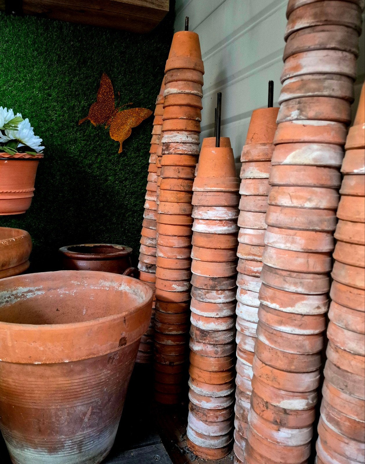 P9 terracotta bloempot/kweekpot, Tuin en Terras, Ophalen, Terracotta