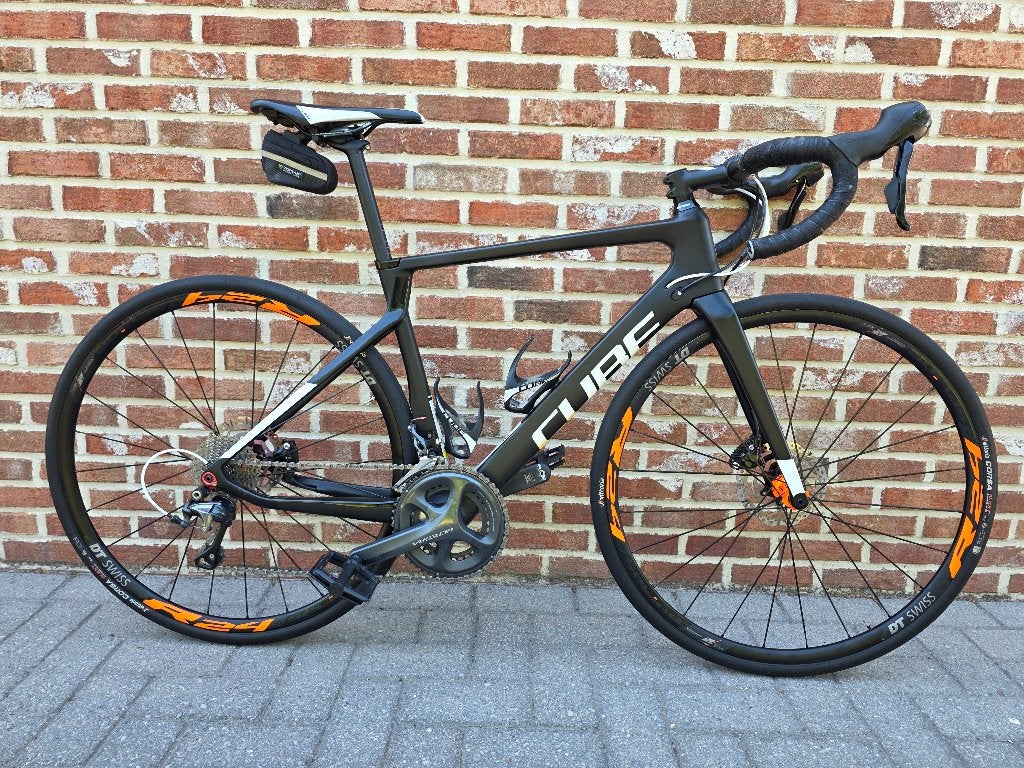 Cube Agree Disc Carbon & Bianchi infinito, Enlèvement, Comme neuf, Carbone