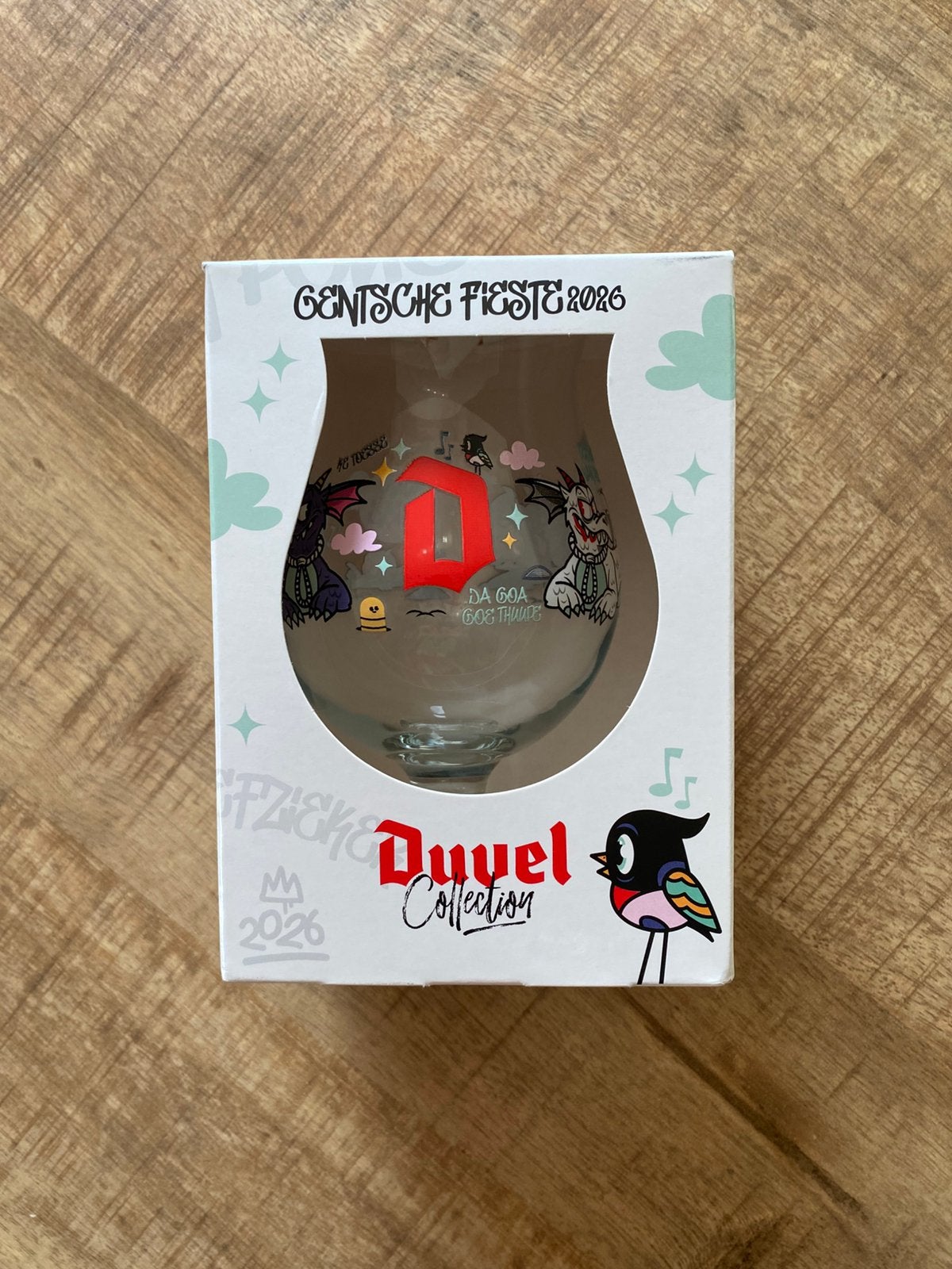 Duvelglas Gentse feesten 2026, Ophalen of Verzenden, Nieuw, Glas of Glazen, Duvel