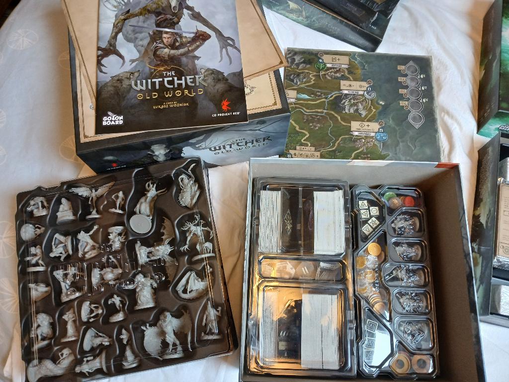 The Witcher: Old World Gameplay All-In Kickstarter, Hobby en Vrije tijd, Ophalen, Zo goed als nieuw, Go on board