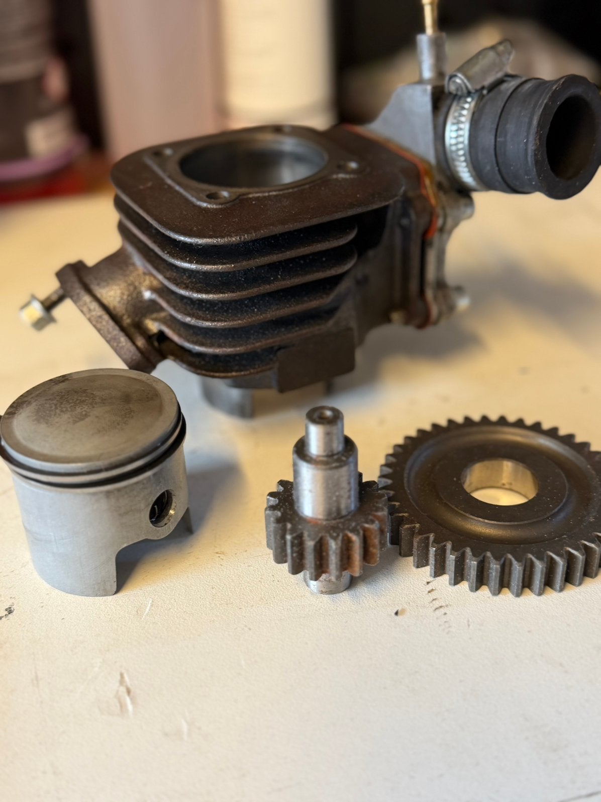 Nos proma 72cc 48mm met vertanding, Fietsen en Brommers, Ophalen of Verzenden, Zo goed als nieuw, Cilinder