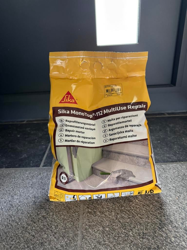 Sika MonoTop 112 MultiUse Repair, Doe-het-zelf en Bouw, Ophalen, Nieuw