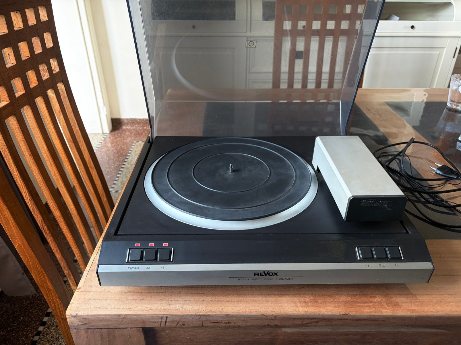 revox b795, Autres marques, Tourne-disque, Enlèvement, Automatique