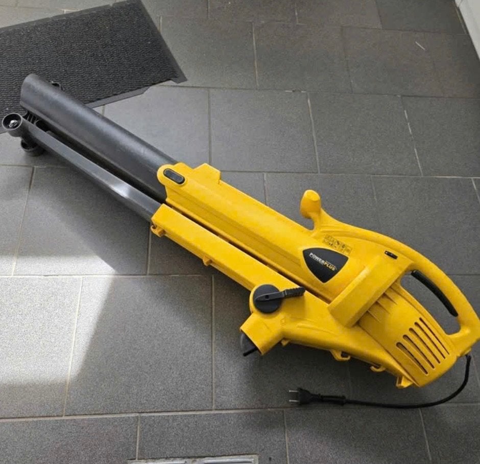Powerplus bladblazer zonder zak, Tuin en Terras, Ophalen, Met versnipperfunctie, Gebruikt, Handgedragen