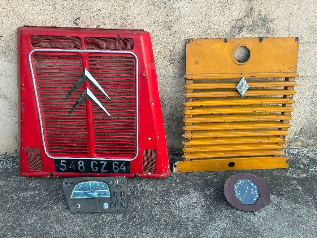 calandre citroen hy renault goelette, Auto's, Oldtimers, Particulier, Citroën, Ophalen
