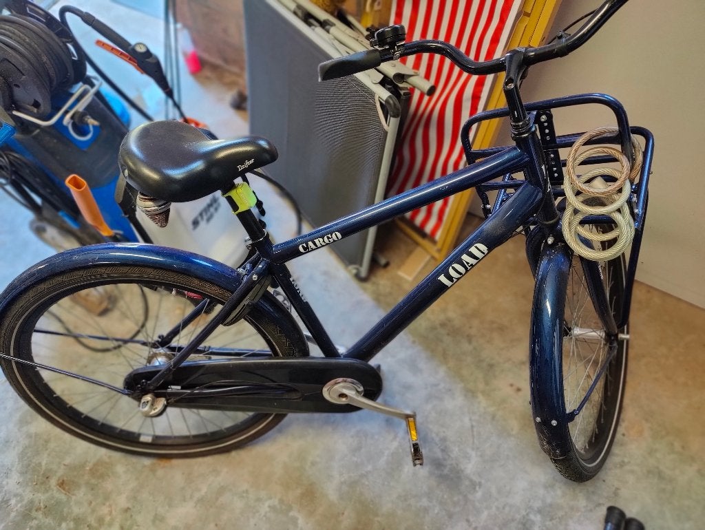 LOAD Cargo transportfiets 26 inch – voordrager, opknapper, Fietsen en Brommers, Ophalen, Gebruikt, Overige merken, Versnellingen