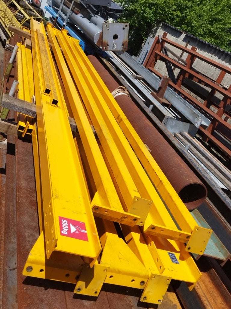 Portaalkraan 5M met takel 1000 of 500kg -  2021 - nieuwstaat, Ophalen, Zo goed als nieuw, Geen idee, Huchez elektriche ketting takel