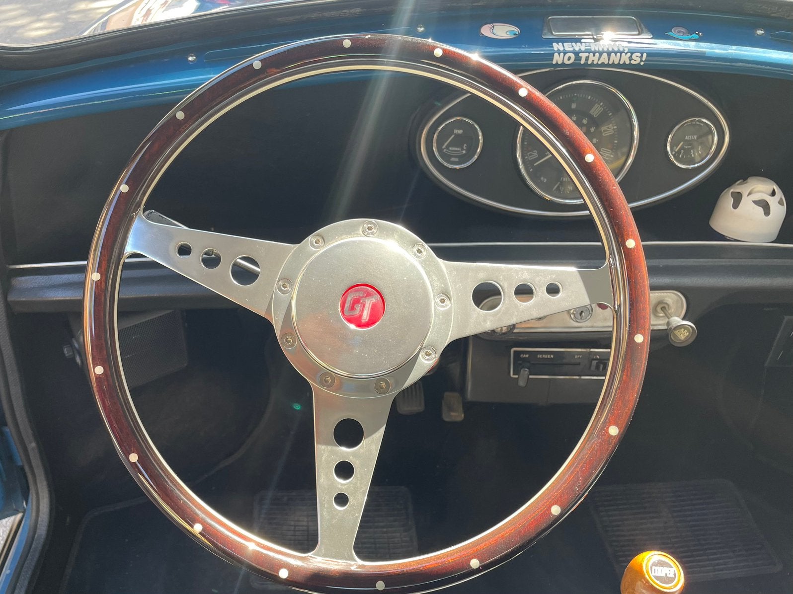 Mini cooper sport stuur en pookknop, Auto-onderdelen, Ophalen, Mini