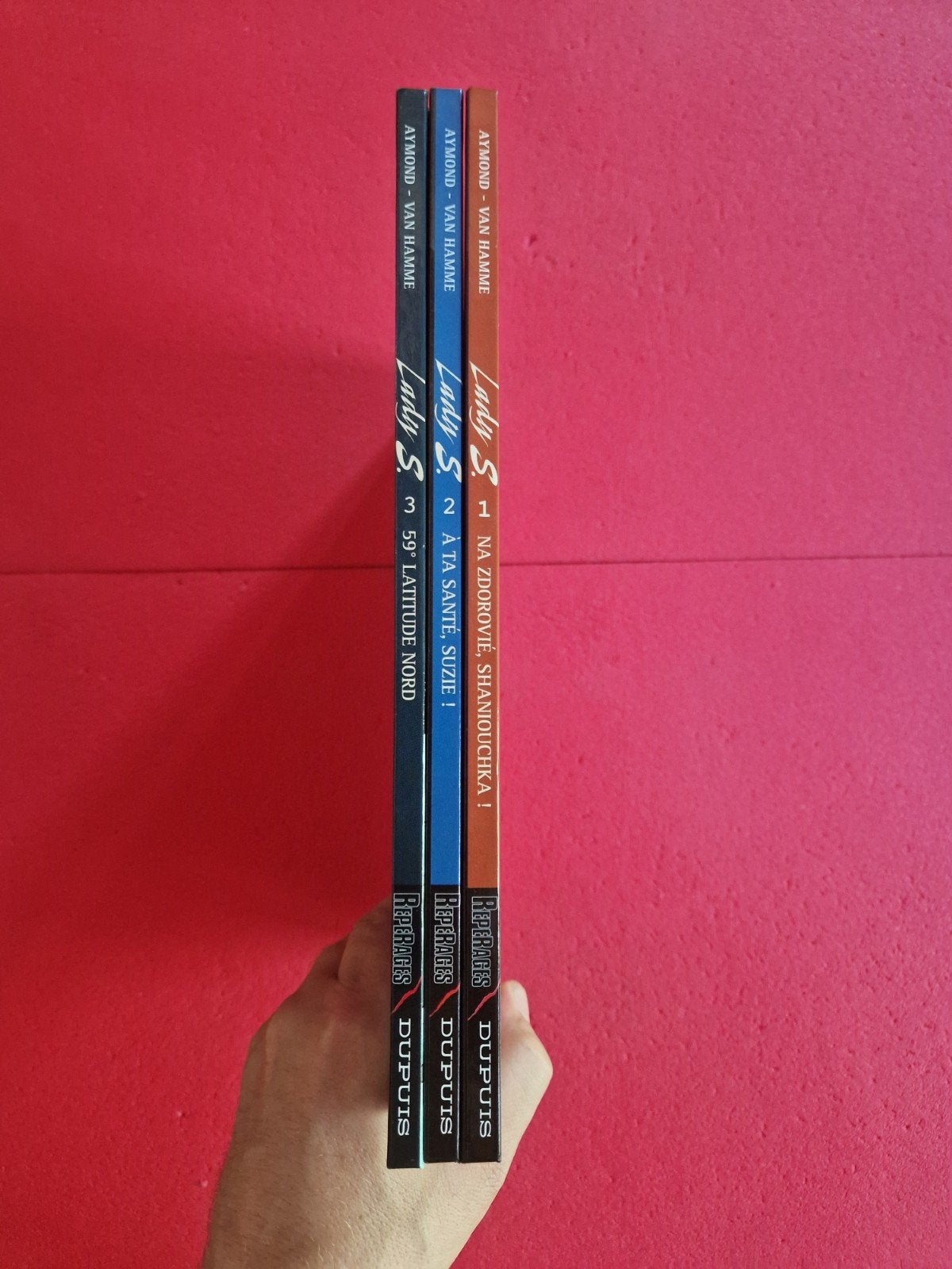 Lot de 3 bd lady s 1 à 3, Boeken, Stripverhalen, Ophalen of Verzenden