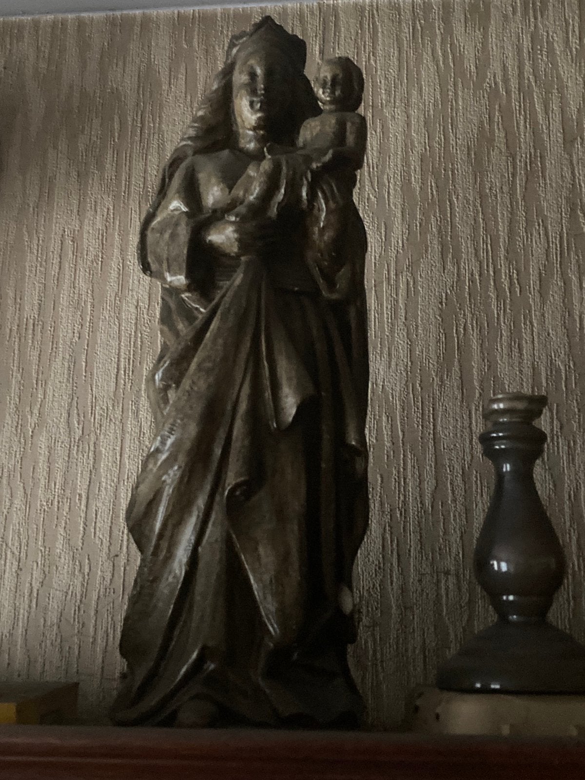 statue de Marie avec enfant, Antiquités & Art, Enlèvement