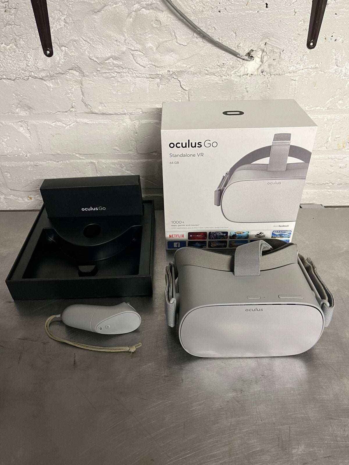 VR-bril Oculus Go 32GB, Games en Spelcomputers, Virtual Reality, Ophalen, Zo goed als nieuw, VR-bril
