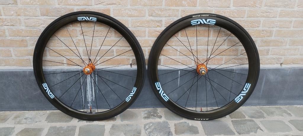 Enve 3.4 smart system carbon wielen, Fietsen en Brommers, Carbon, Ophalen, Wiel, Enve