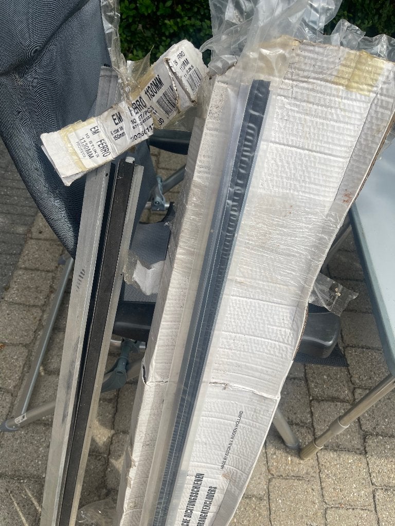 Te koop, Ophalen, Nieuw, Aluminium, Deurkozijn