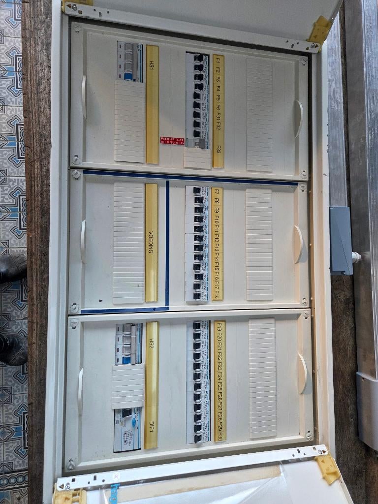 Hager groepenkast, zie foto's Kast is, Ophalen, Zo goed als nieuw