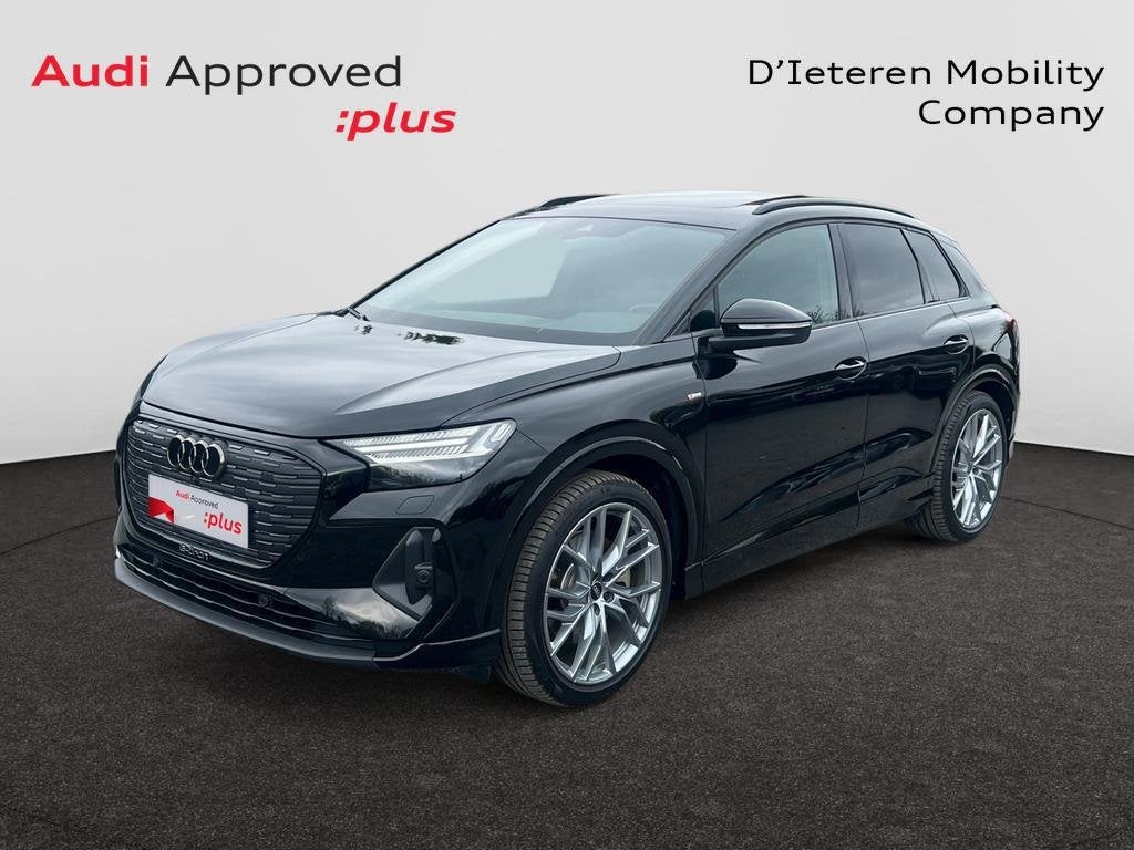 Audi Q4 e-tron Q4 e-Tron 82 kWh 45 Corporate S, Auto's, Audi, Automaat, Overige modellen, Zwart, Elektrisch