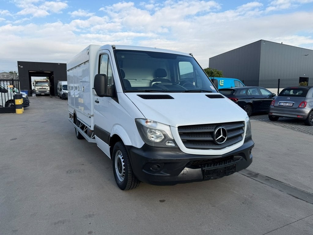 Mercedes Sprinter 313 ( Stock ID 59126), Euro 5, https://public.car-pass.be/xxx, Wit, 2 zetels