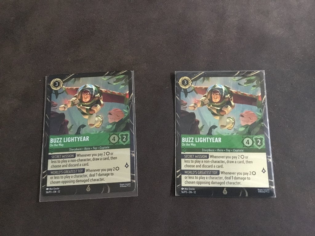 Disney Lorcana buzz lightyear, Collections, Enlèvement, Neuf