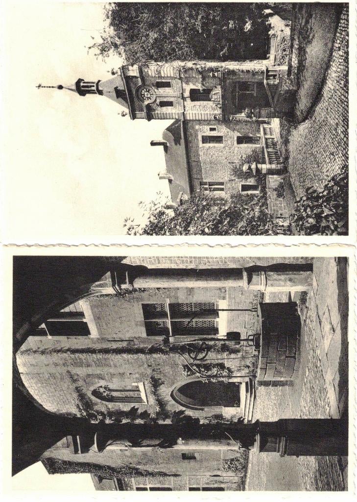 20 CPA Château d'Ecaussinnes-Lalaing (Nels THILL), Collections, Enlèvement ou Envoi, 1940 à 1960, Non affranchie, Hainaut