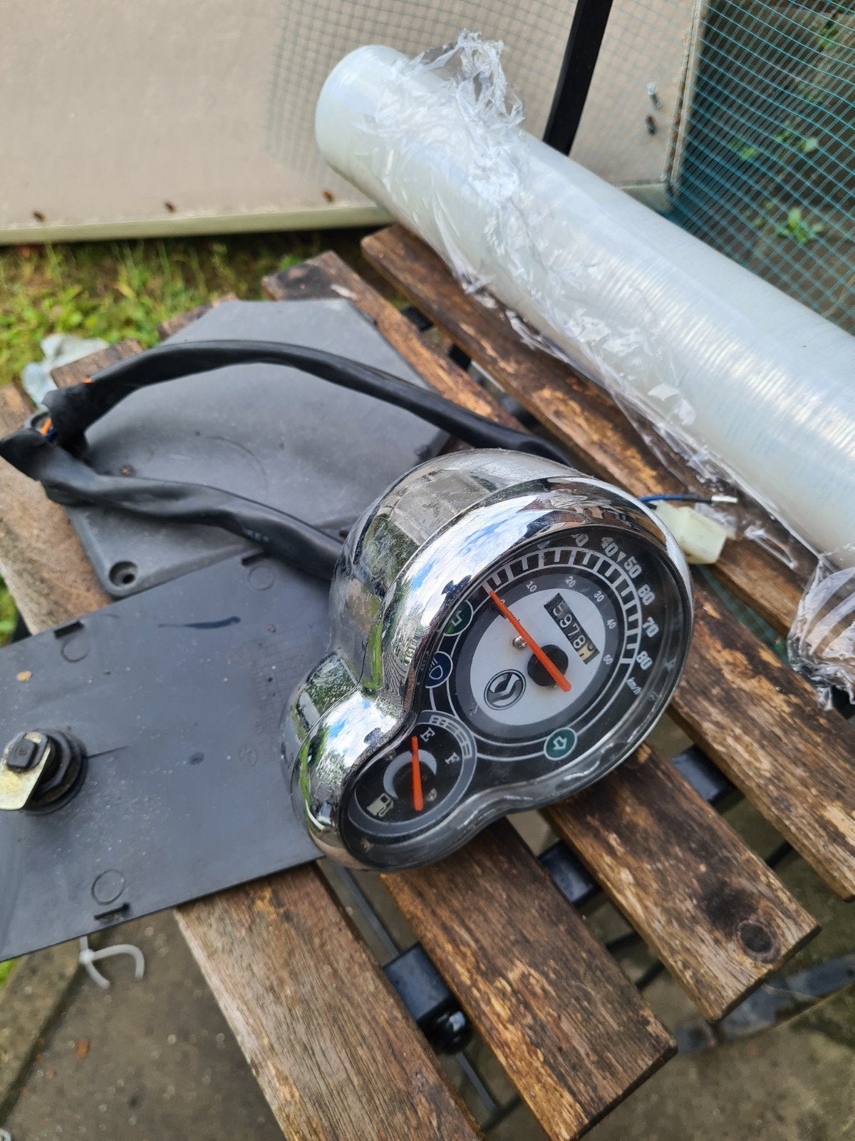 sym allo kilometer teller, Ophalen of Verzenden