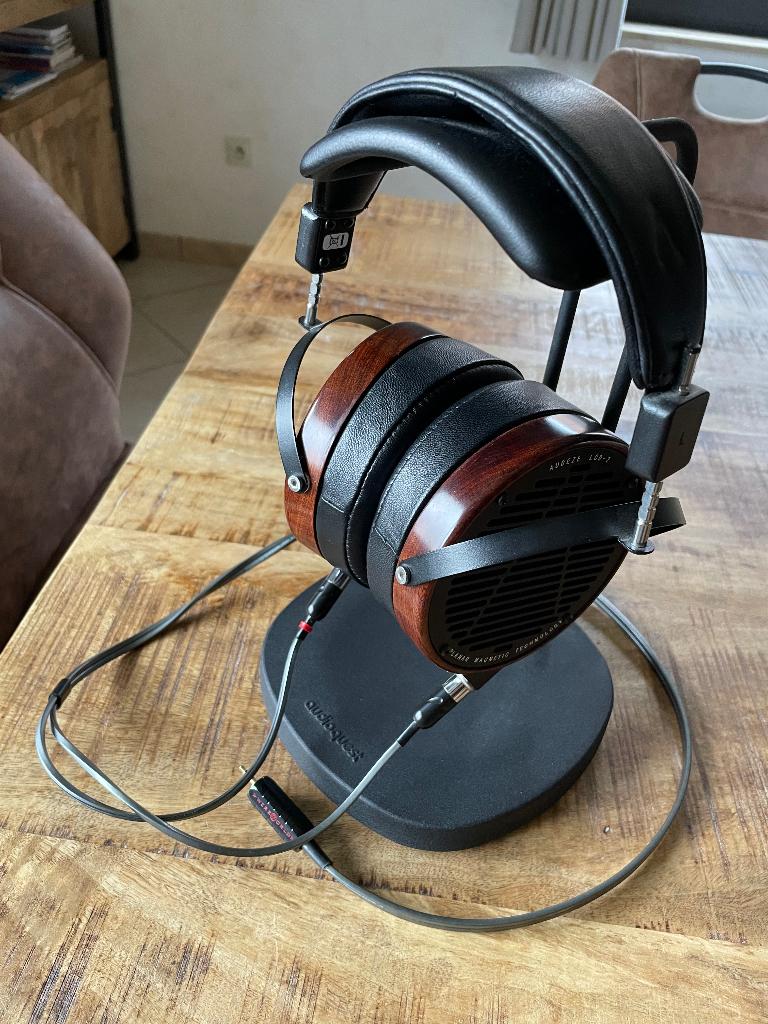 Audeze LCD-2, Rev2 Pre-fazor, Caribbean Rosewood, als nieuw, Ophalen, Zo goed als nieuw, Over oor (circumaural), Overige merken