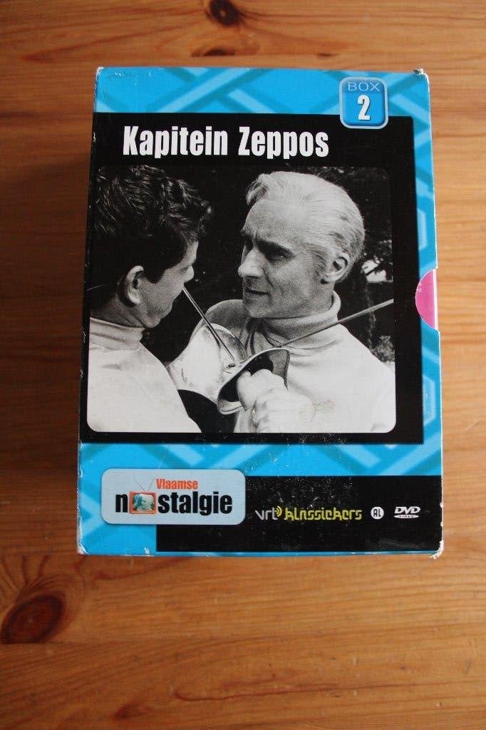 Kapitein Zeppops  seizoen 1-2-3   Knappe Vlaamse jeugdserie!, CD & DVD, Enlèvement ou Envoi, Saison 1, Tous les âges, Science-Fiction et Fantasy