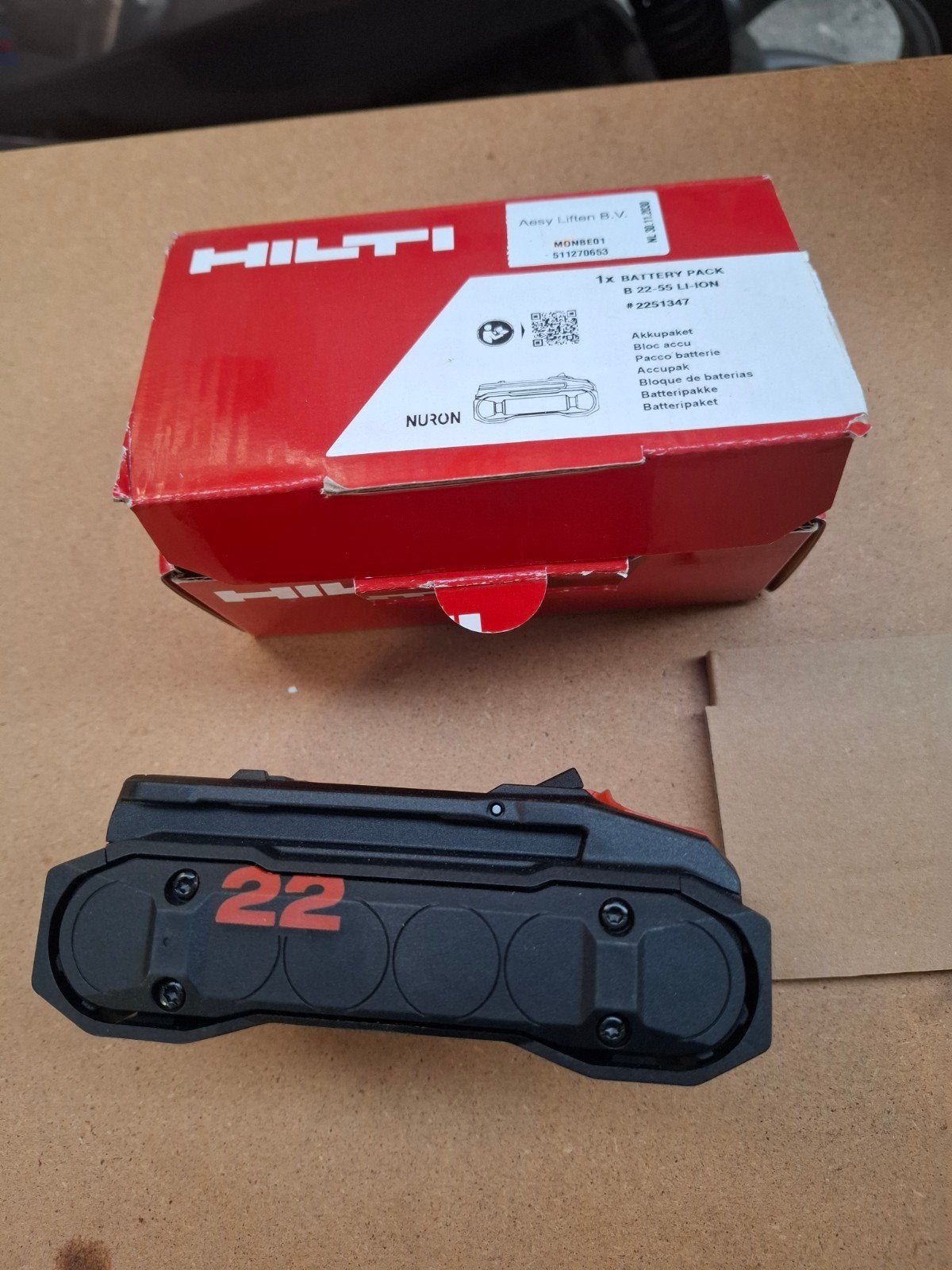 Batterie Hilti, Enlèvement ou Envoi, Hilti
