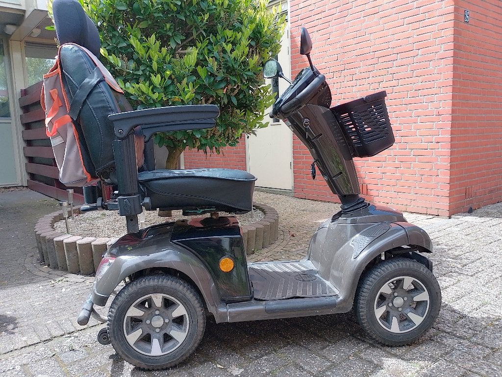scootmobiel leopard 4, Diversen, Brommobielen en Scootmobielen, Gebruikt, Mango, 46 km of meer, 16 km/u of meer, Ophalen