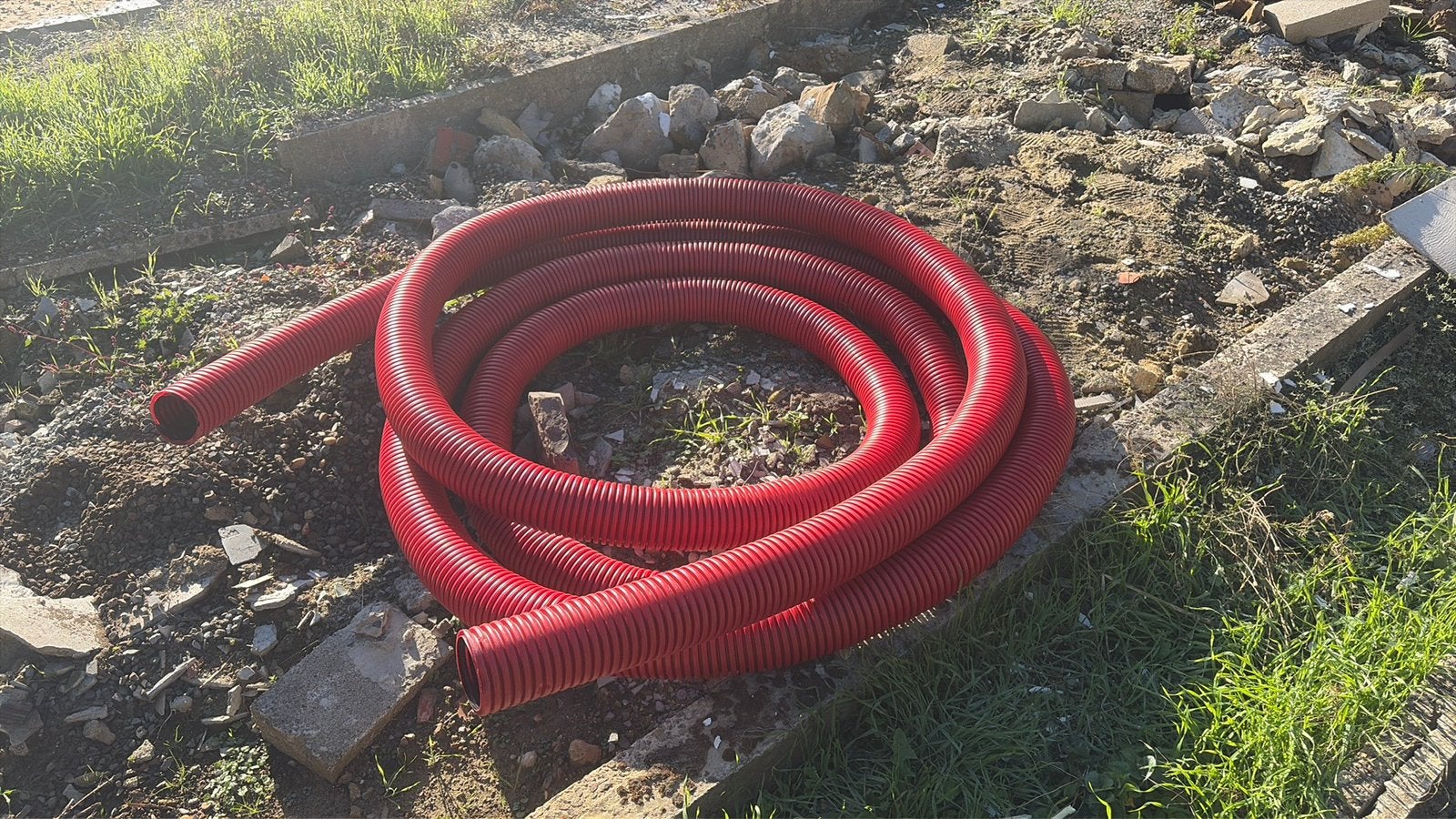 Gaine annelée 90mm - 12m, Ophalen, Zo goed als nieuw