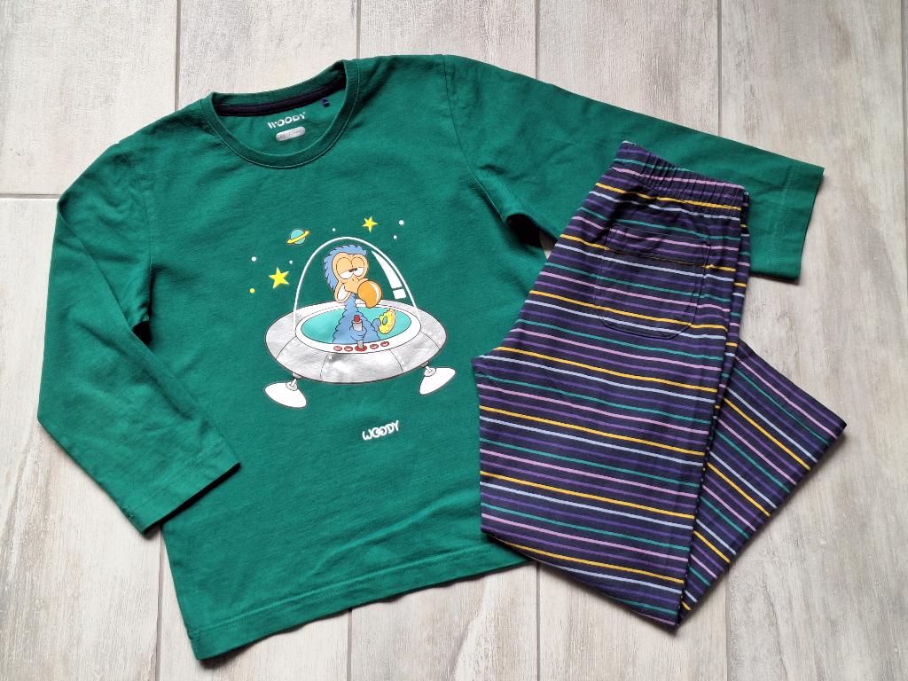 ★ M104 - Woody pyjama thema Dodo, Kinderen en Baby's, Nacht- of Onderkleding, Gebruikt, Ophalen of Verzenden, Jongen