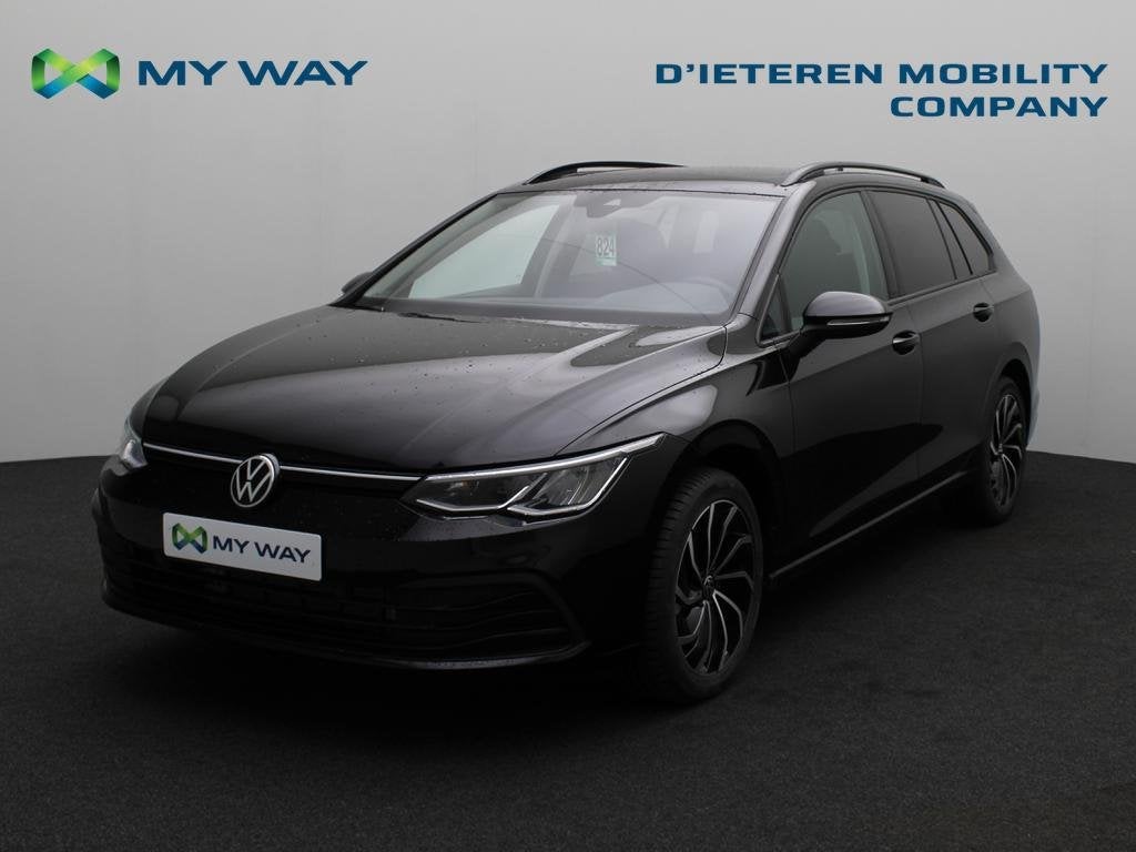 Volkswagen Golf VIII SW Golf SW 1.0 eTSI Life OPF DSG, Auto's, Volkswagen, Automaat, Airbags, Zwart, Break