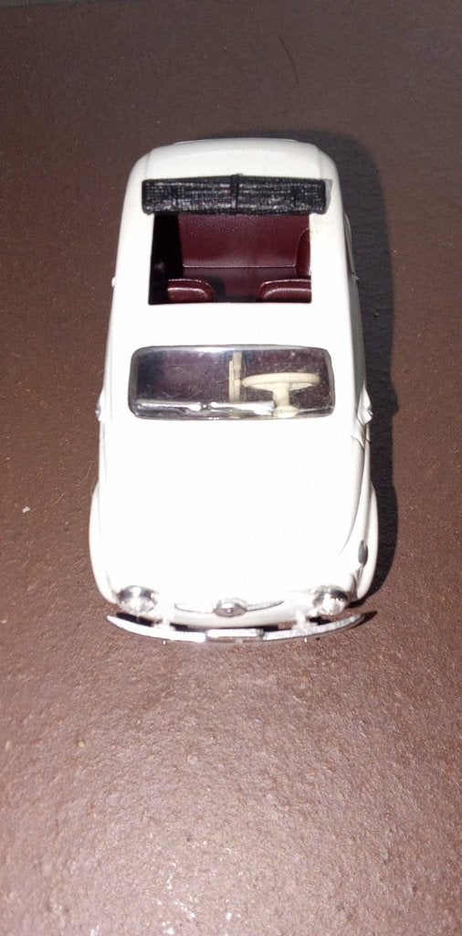 Fiat 500 (1957) 1/43 Een concentraat van Italiaanse charme!, Ophalen, Gebruikt, Auto, Solido