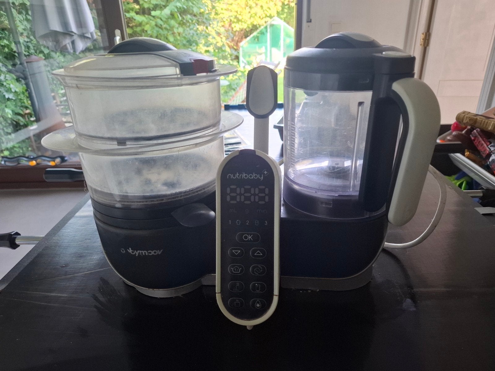 Robot cuiseur-mixeur multifonction Babymoov Nutribaby+, Enlèvement, Utilisé, Autres couleurs, Autres types