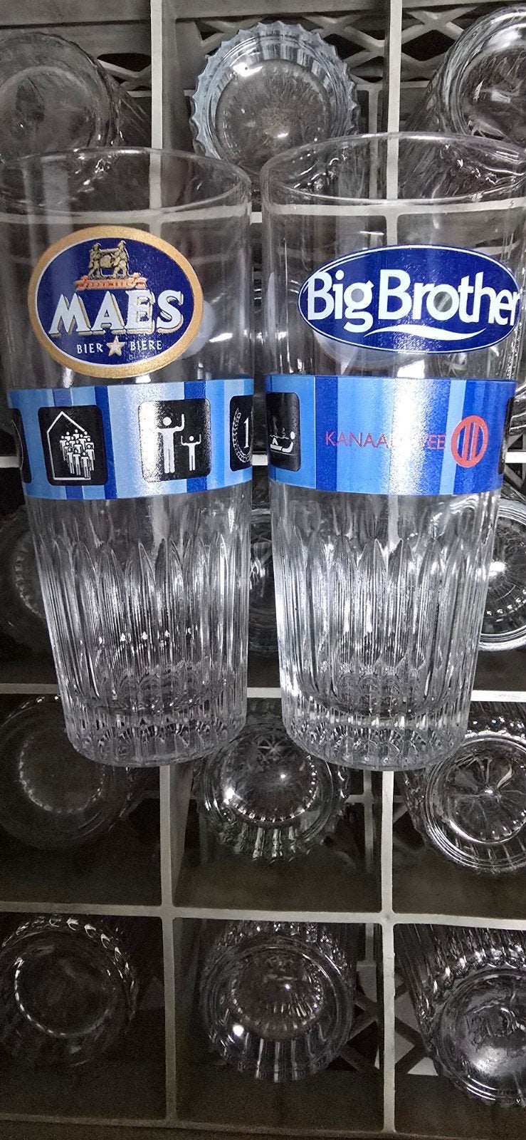 Verre à bière Maes, Collections, Enlèvement, Verre à bière