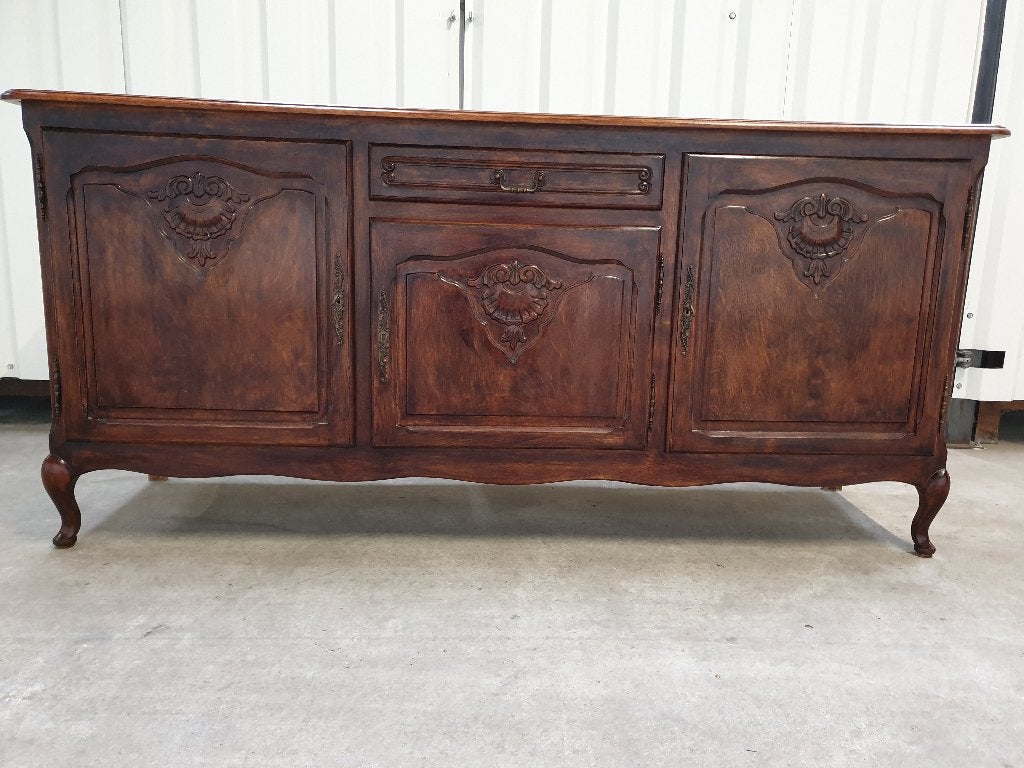Prachtige Louis XV Stijl dressoir. Het kan geleverd worden., Maison & Meubles, Armoires | Dressoirs, Enlèvement, Utilisé, Chêne